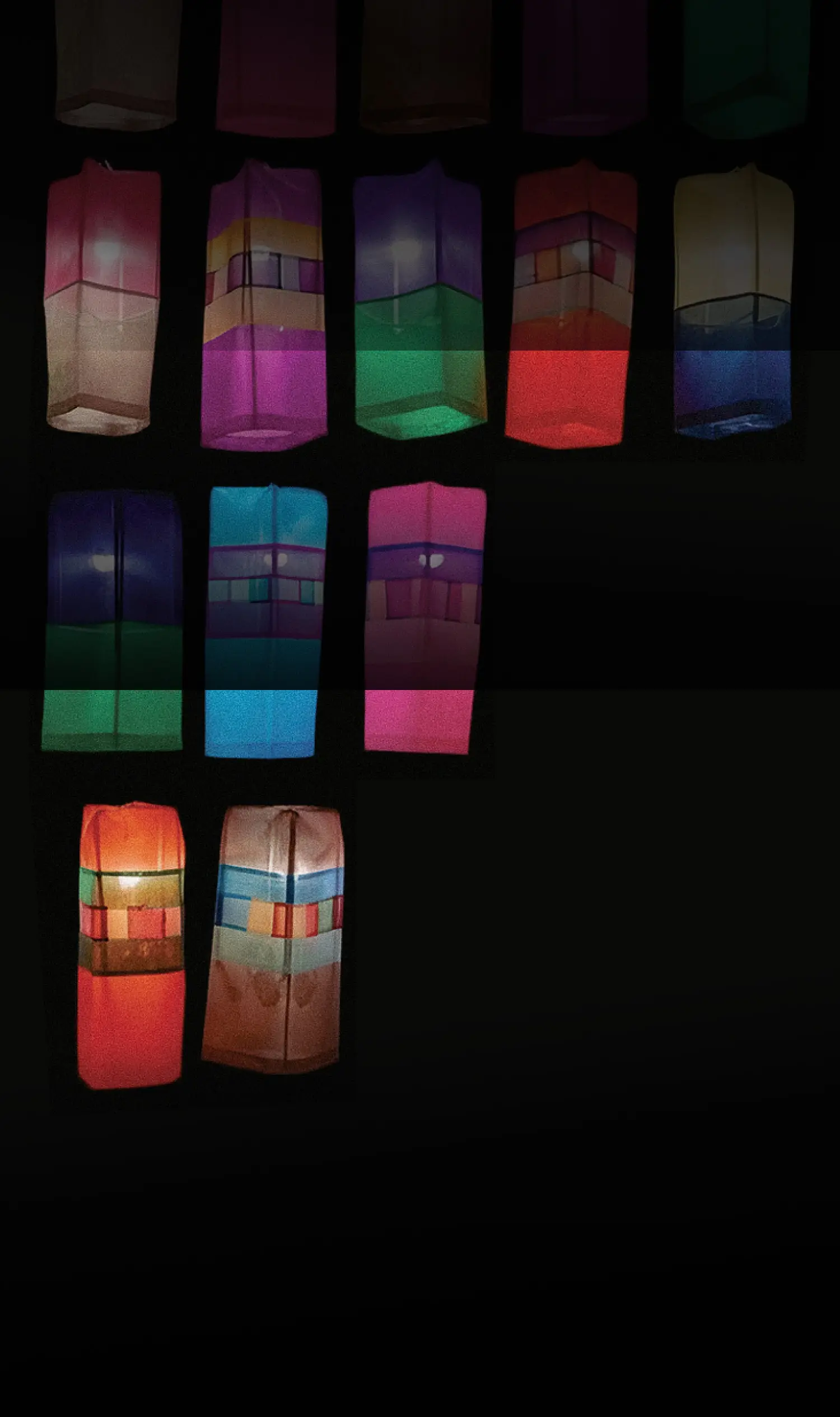 Lights of Korea — left photowall panel