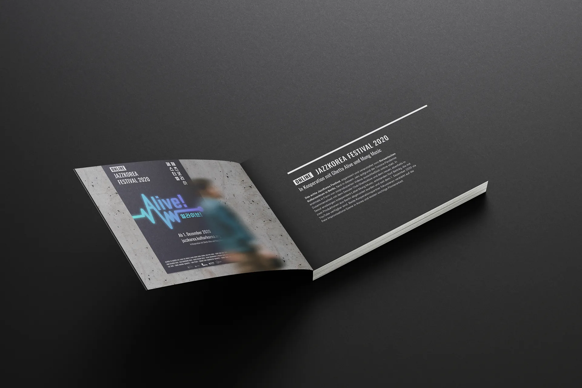 Jazz Korea 2020 — Alive! campaign graphic